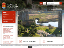 Tablet Screenshot of catoira.es